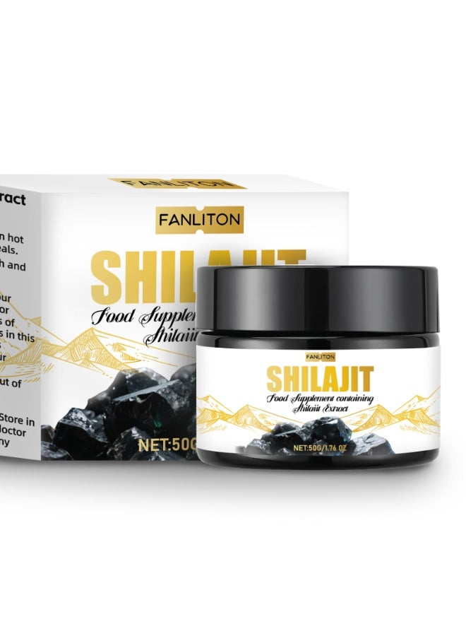 فانليتون Fanliton الهيمالايا النقية Shilajit الراتنج 50G - Image 1